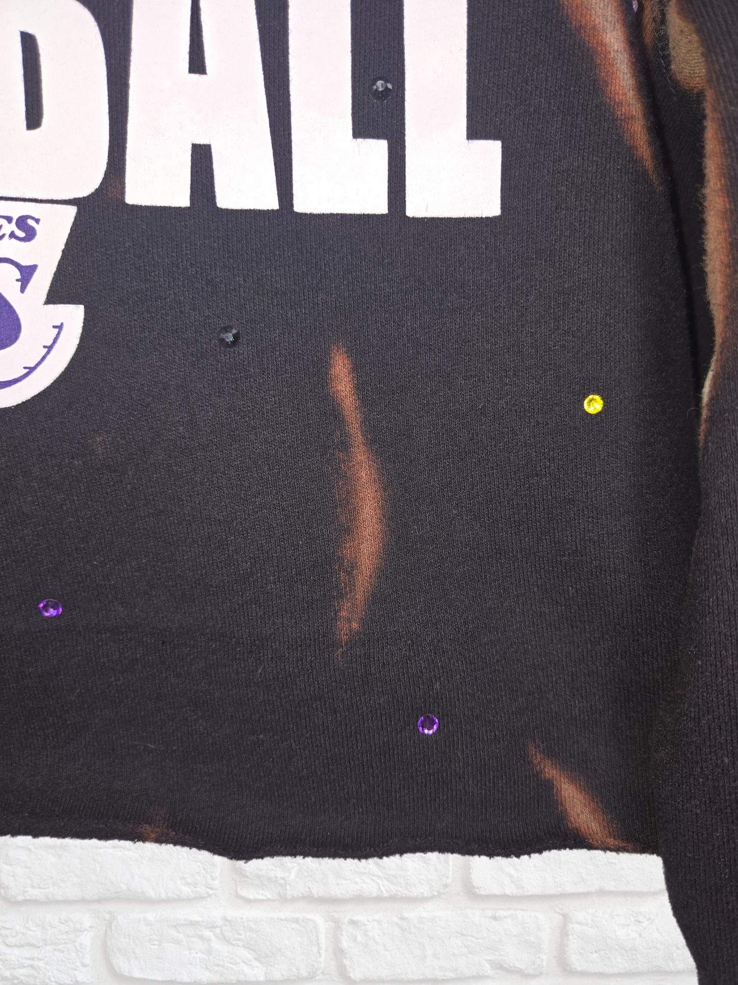 Los Angeles Lakers Crop Hoodie - Small
