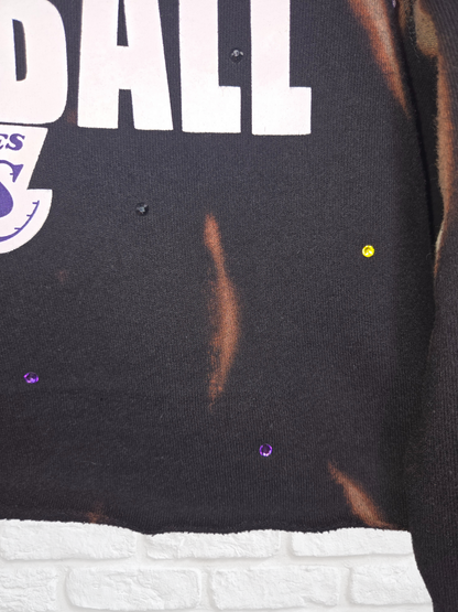 Los Angeles Lakers Crop Hoodie - Small