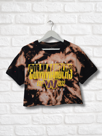 Washington Commanders Crop Top- Large