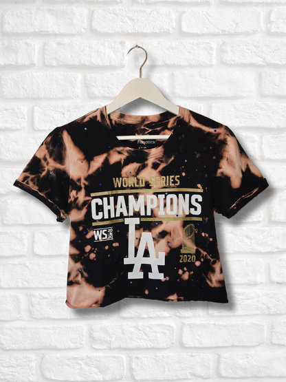 Los Angeles Dodgers Crop Top