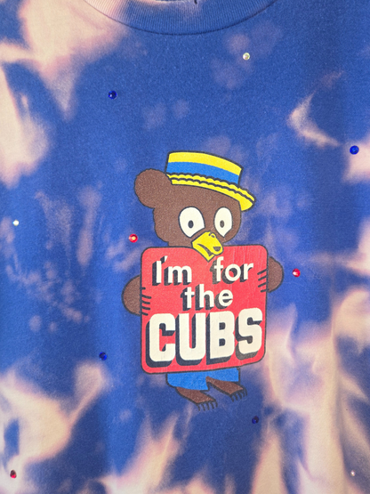 Chicago Cubs Crop Top- Large