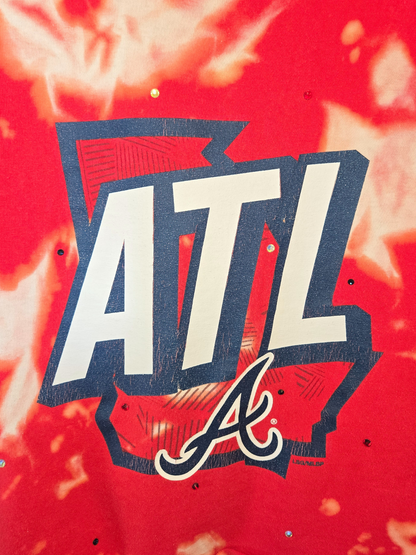 Atlanta Braves Crop Top -Medium