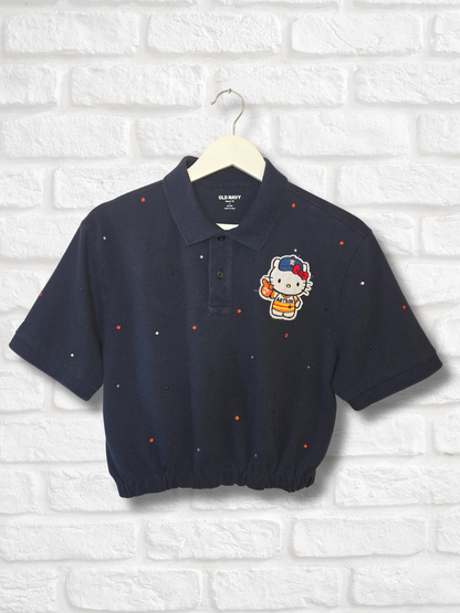 Astros HK Crop Polo