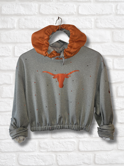 Texas Longhorns Crop Hoodie
