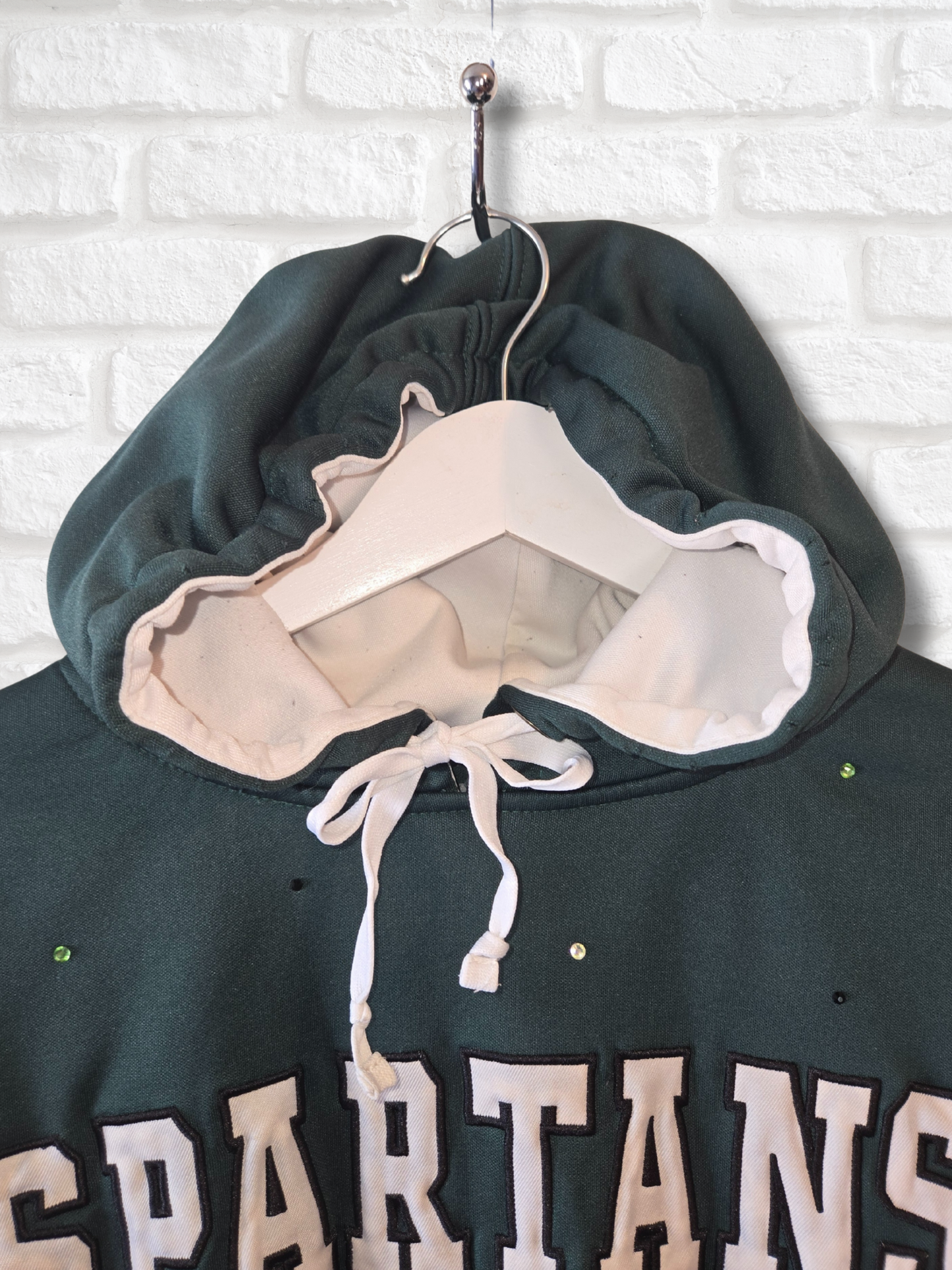 Michigan Spartans Crop Hoodie