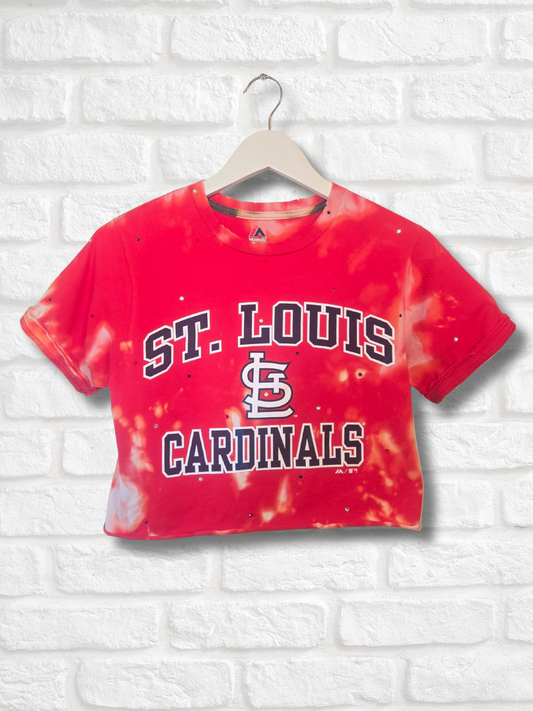 St. Louis Cardinals Crop Top- Small