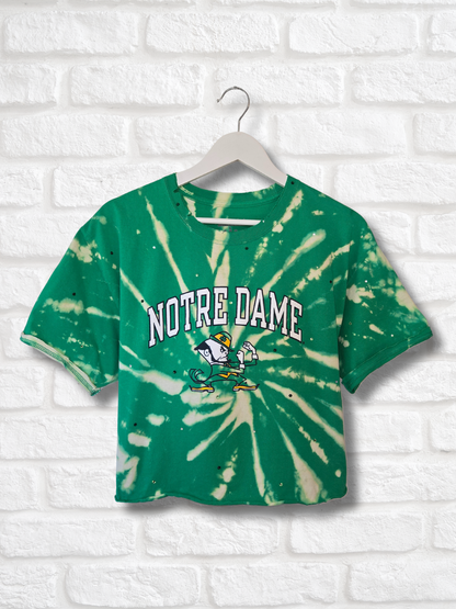 Notre Dame Crop Top