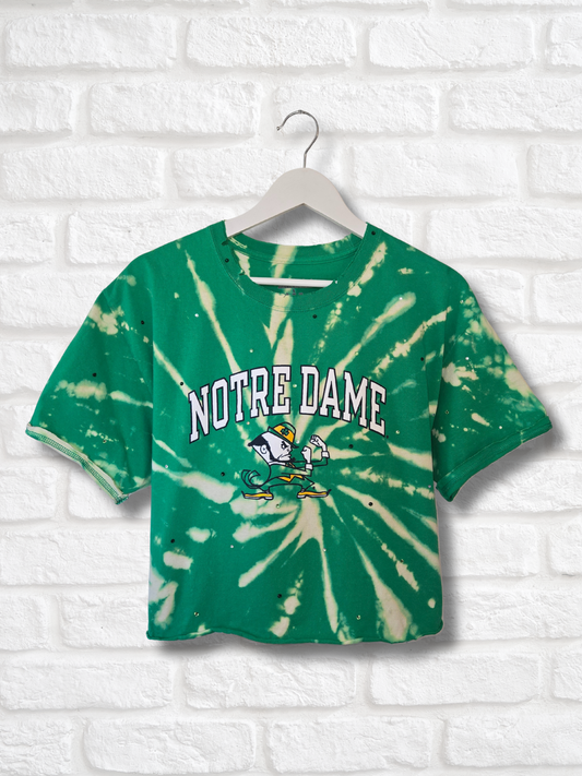 Notre Dame Crop Top