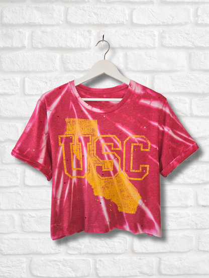 USC Trojans Crop Top