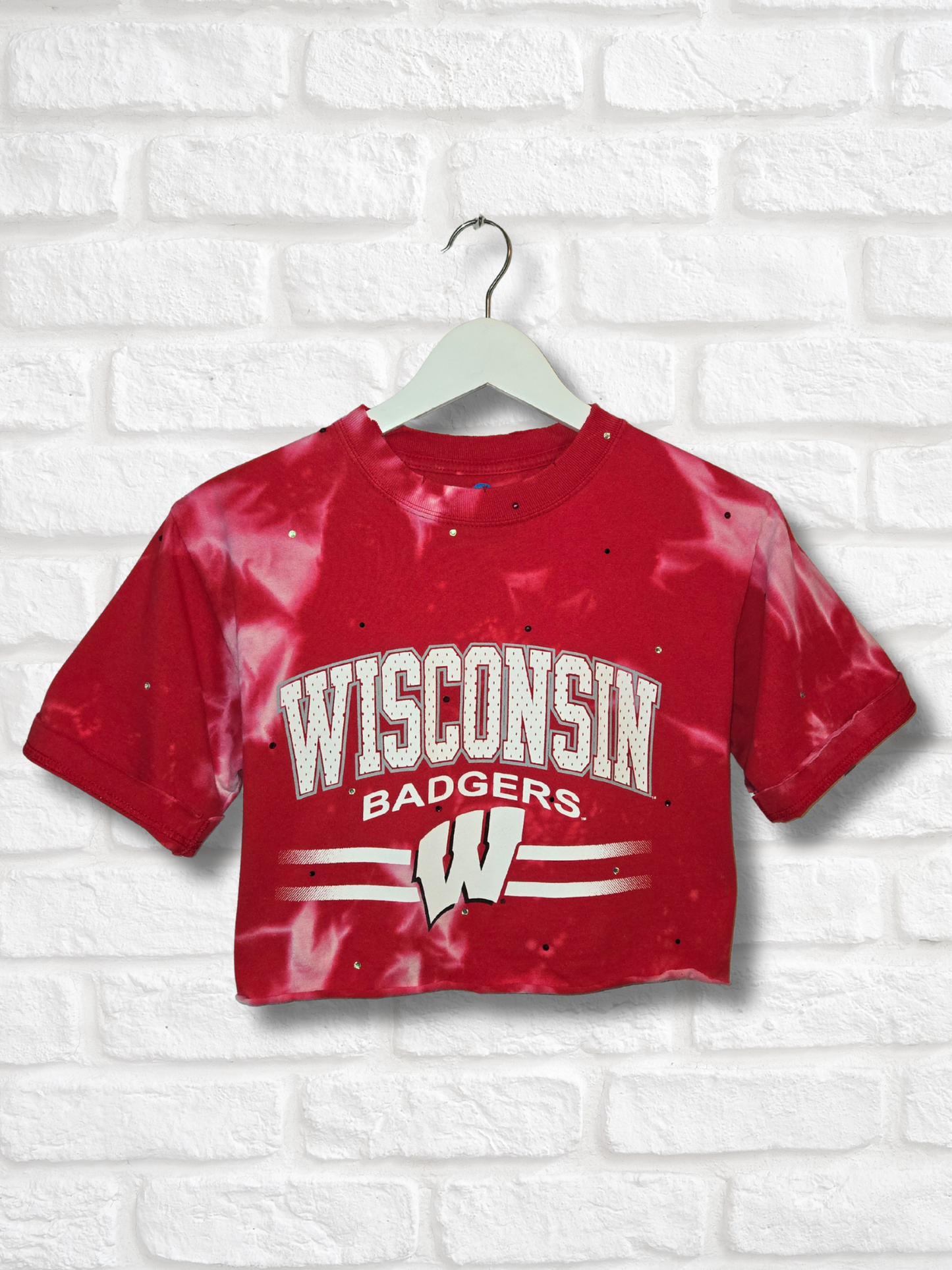 Wisconsin Badgers Crop Top- Small