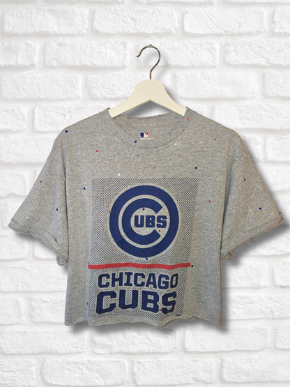 Chicago Cubs Crop Top - Large