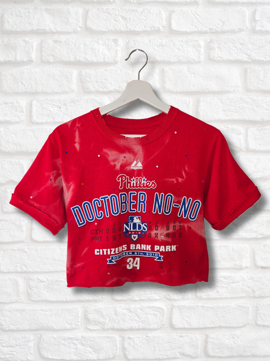 Philadelphia Phillies Crop Top- Small
