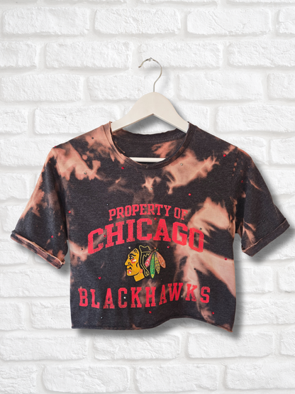Chicago Blackhawks Crop Top