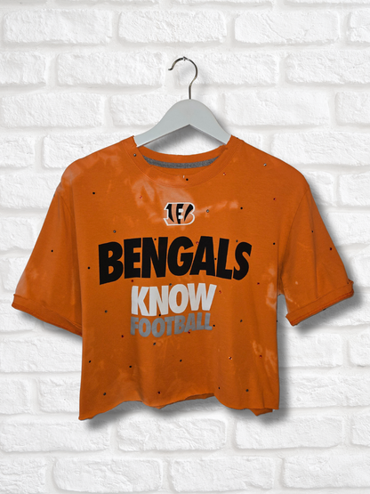Cincinnati Bengals Crop Top