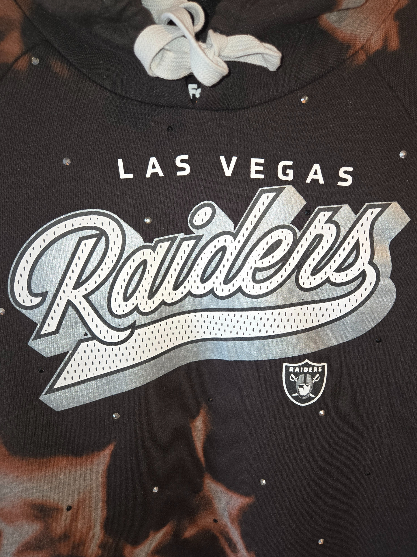 Las Vegas Raiders Crop Hoodie