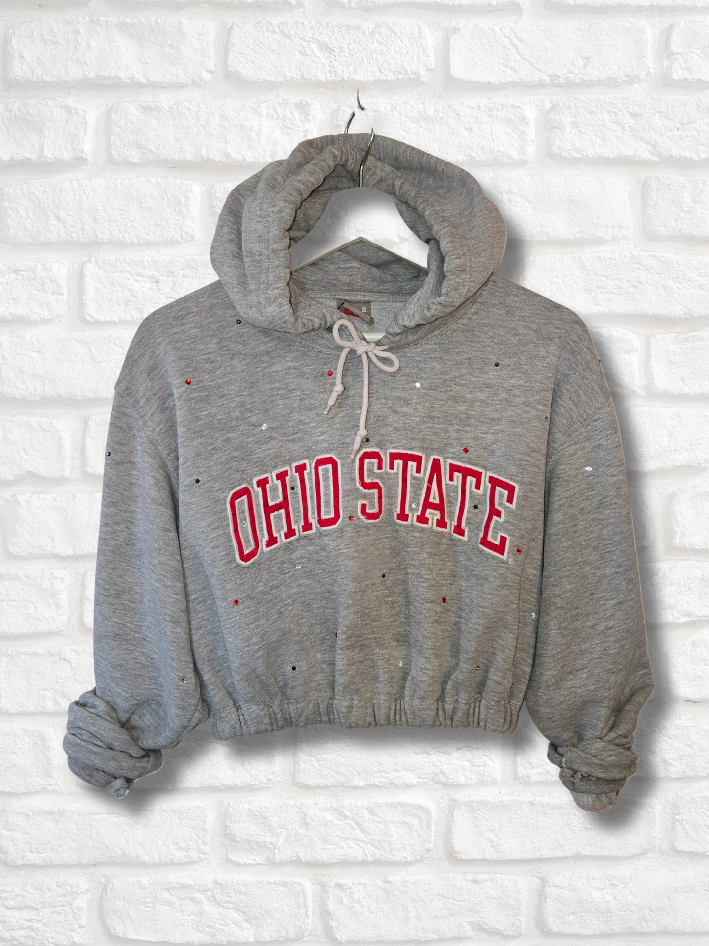 Ohio State Buckeyes Crop Hoodie