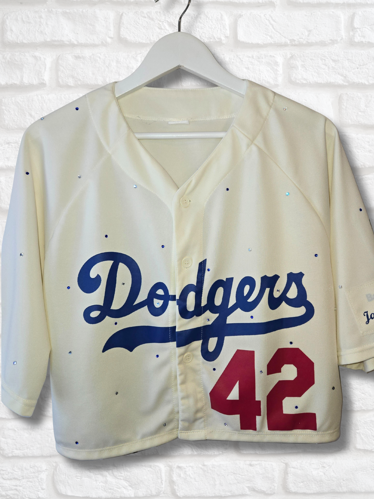 Los Angeles Dodgers Crop Jersey - Large