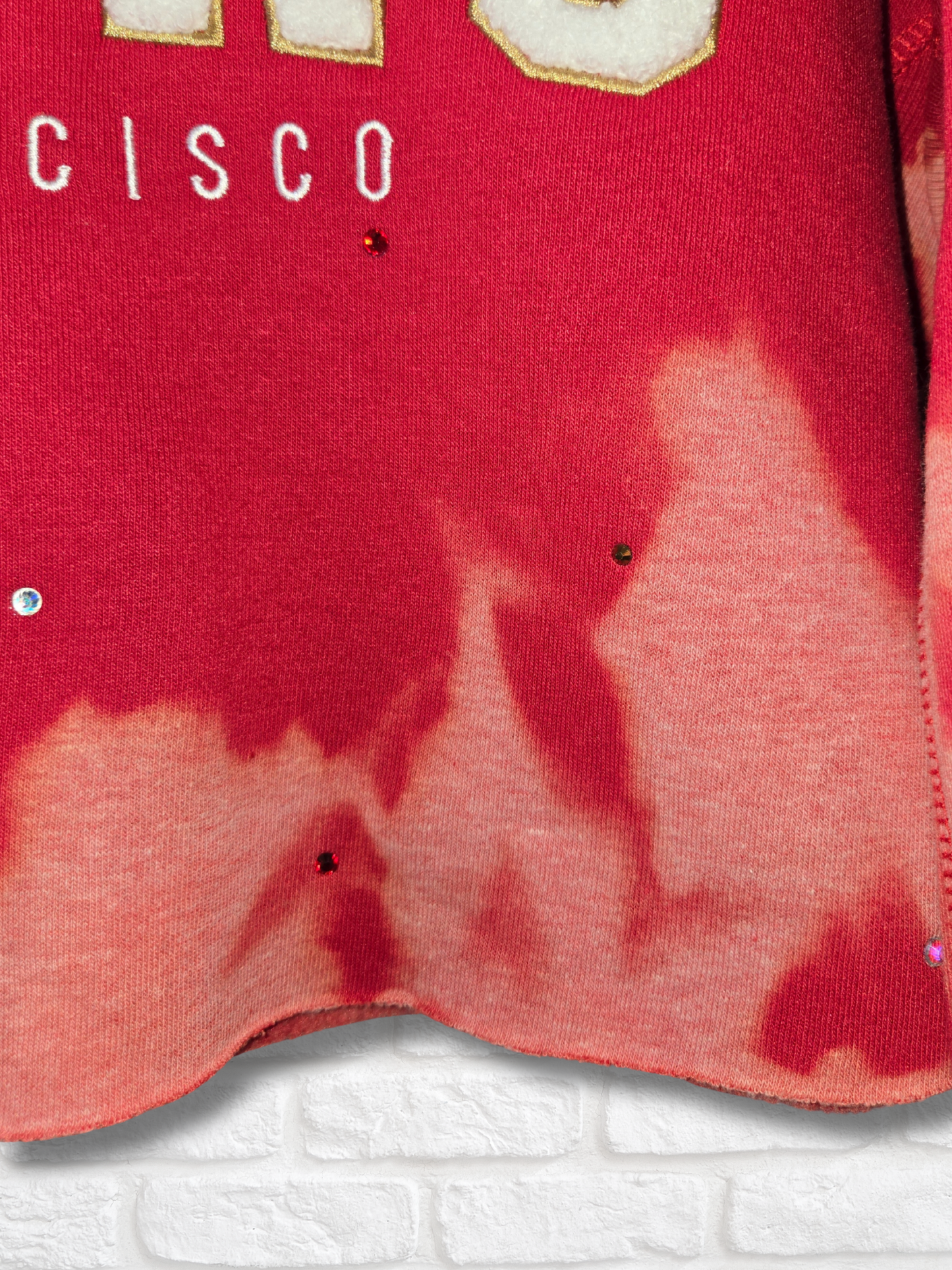 San Francisco 49ers Crop Hoodie