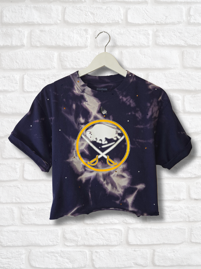 Buffalo Sabers Crop Top