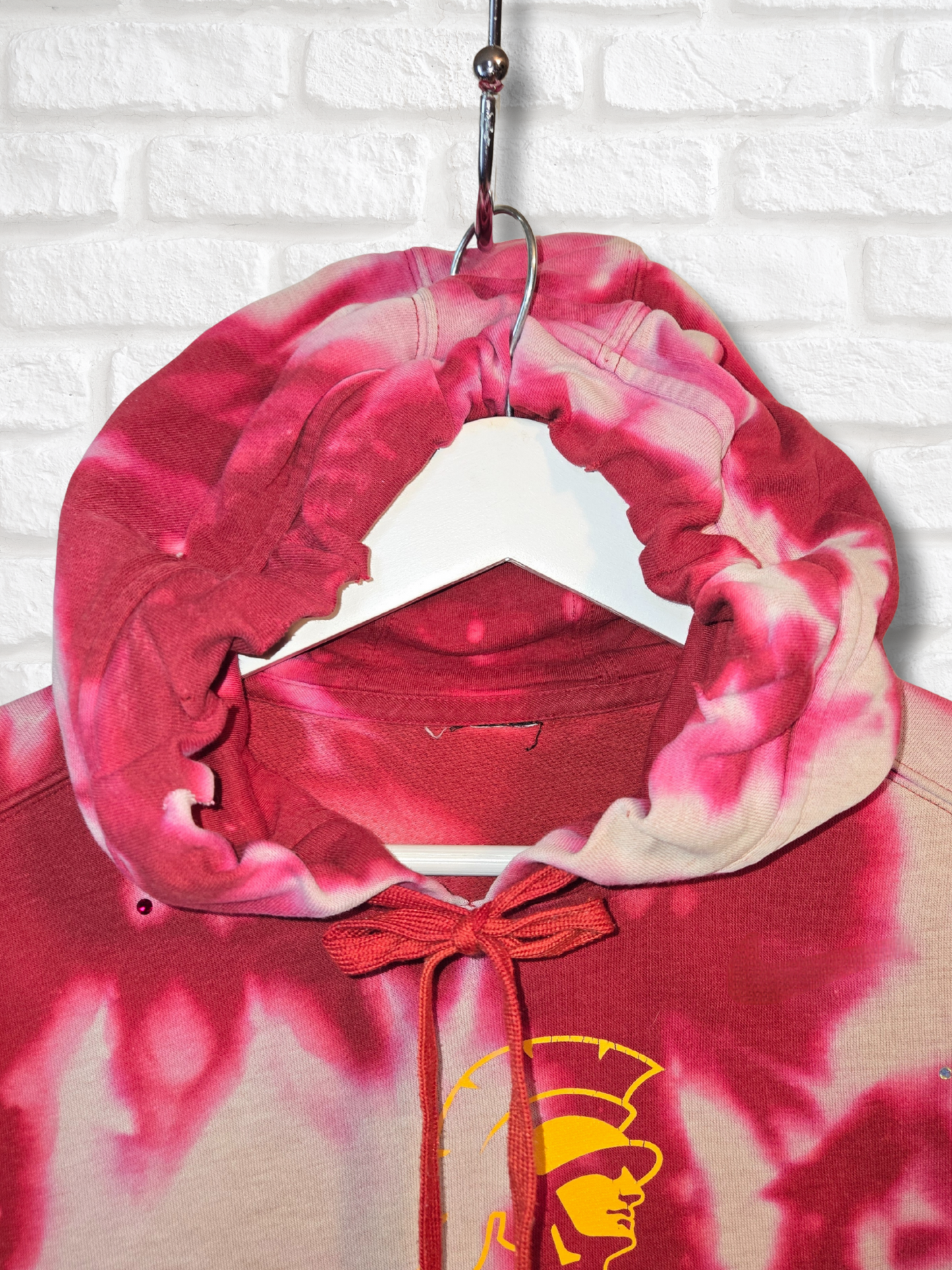 USC Trojans Crop Hoodie