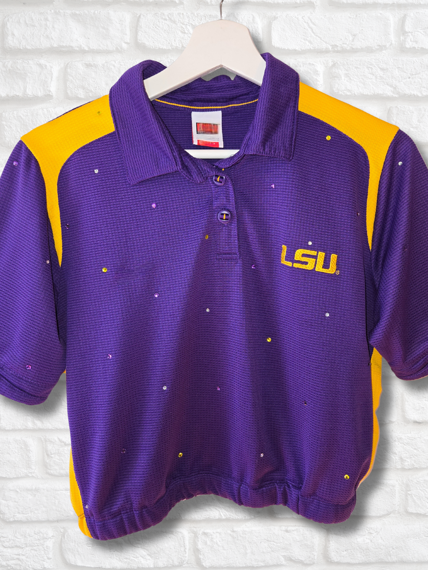 LSU Tigers Crop Polo