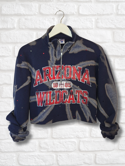Arizona Wildcats Crop Sweatshirt