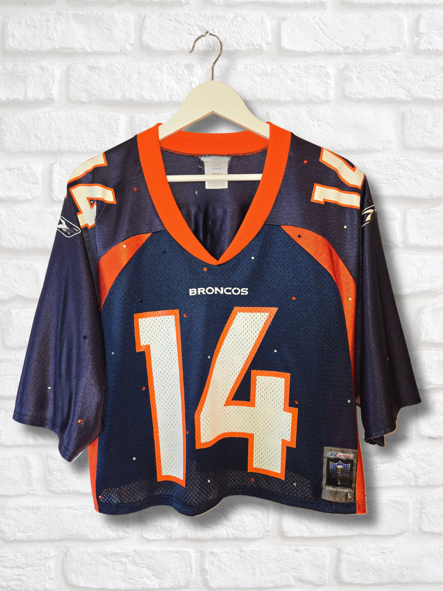 Denver Broncos Crop Jersey