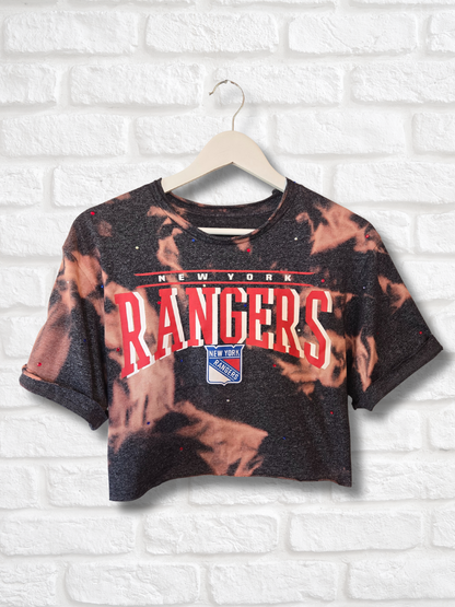 New York Rangers Crop Top