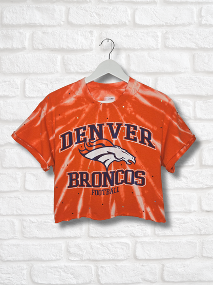 Denver Broncos Crop Top