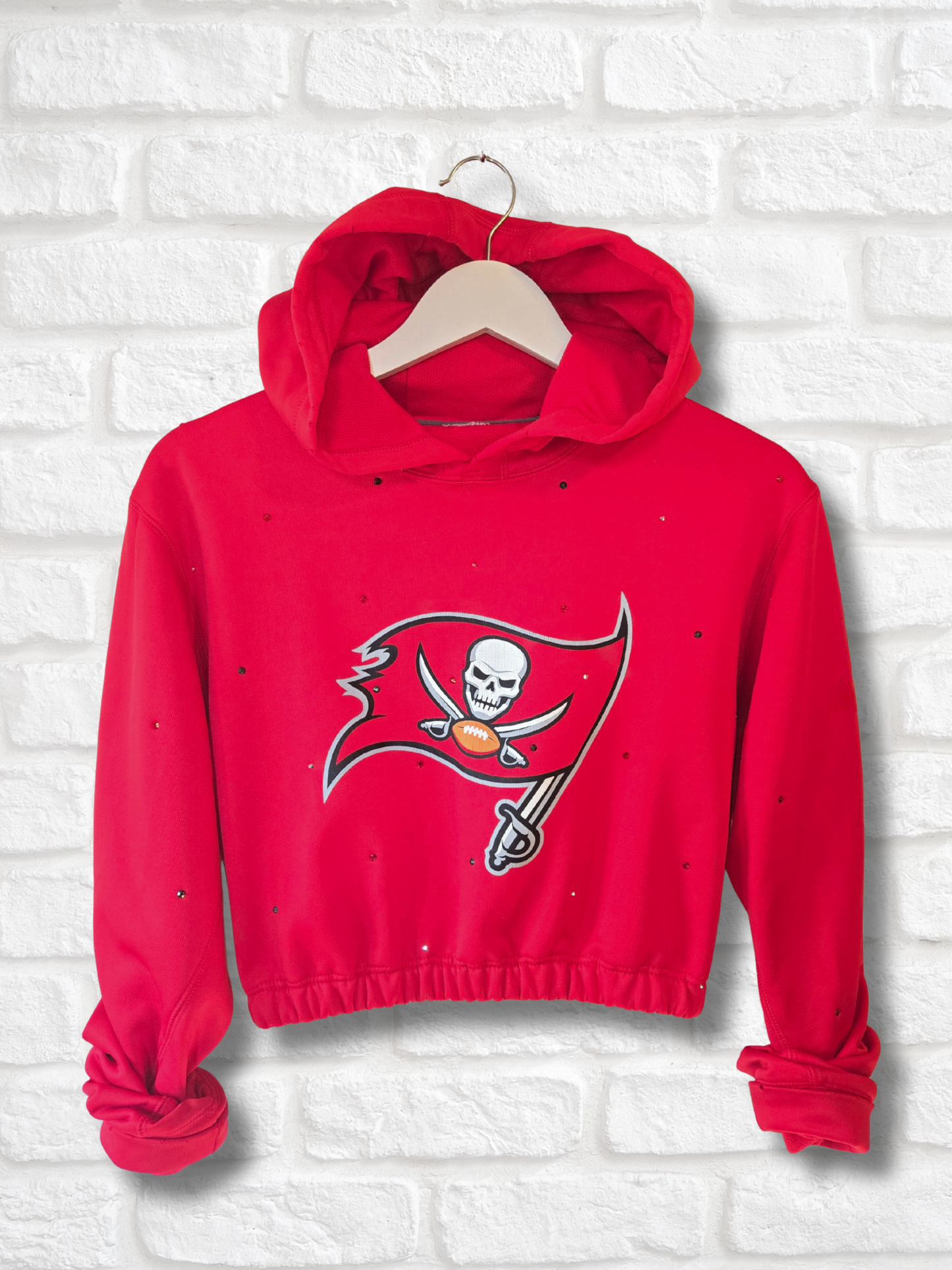 Tampa Bay Buccaneers Crop Hoodie