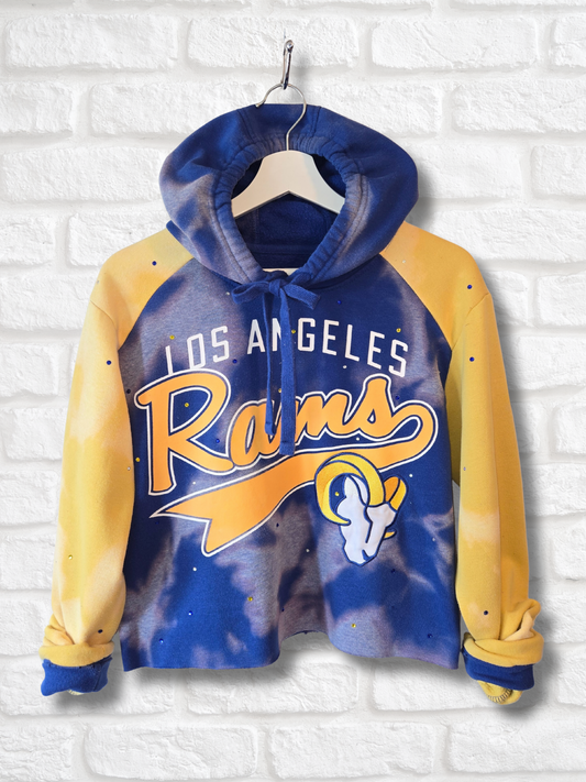 Los Angeles Rams Crop Hoodie