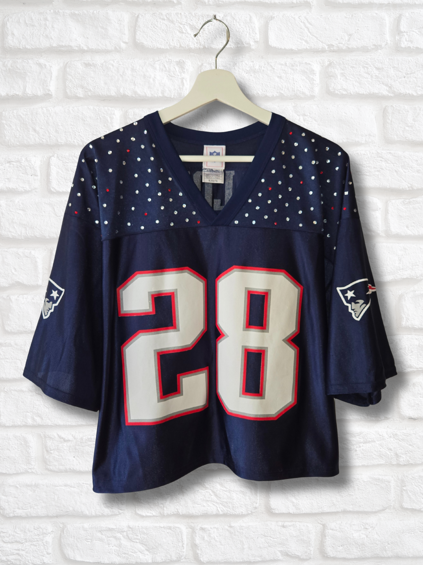 New England Patriots Crop Jersey