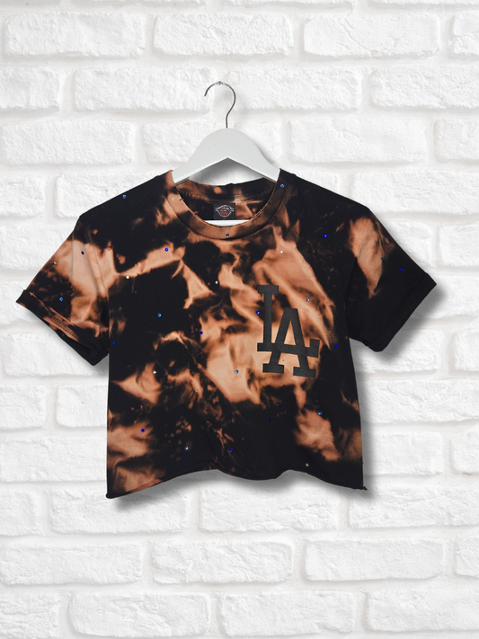 Los Angeles Dodgers Crop Top