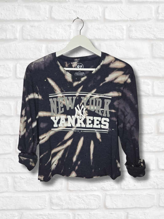 New York Yankees Crop Top - Large