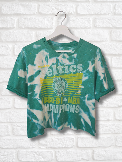 Boston Celtics Crop Top - Large