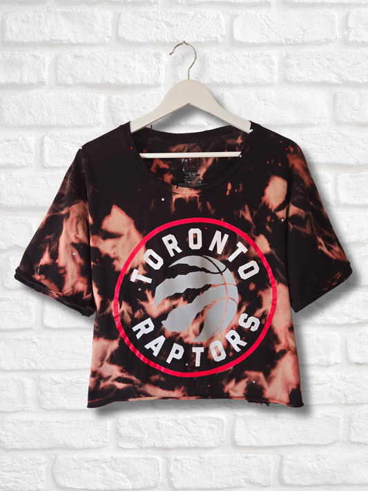Toronto Raptors Crop Top- Large