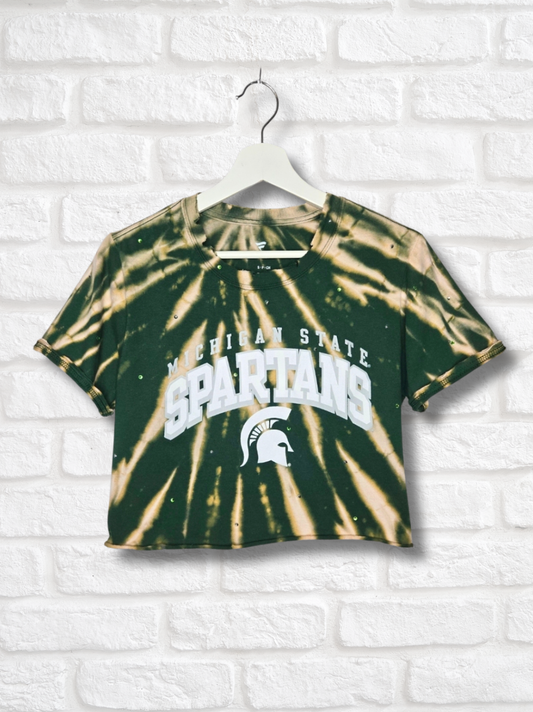 Michigan State Spartans Crop Top