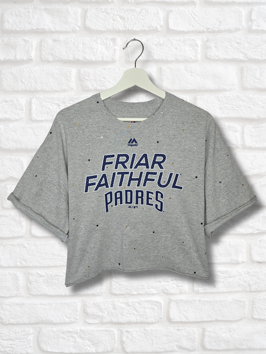San Diego Padres Crop Top -XL