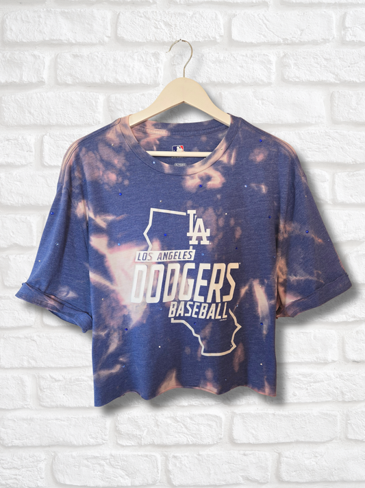 Los Angeles Dodgers Crop Top - XL