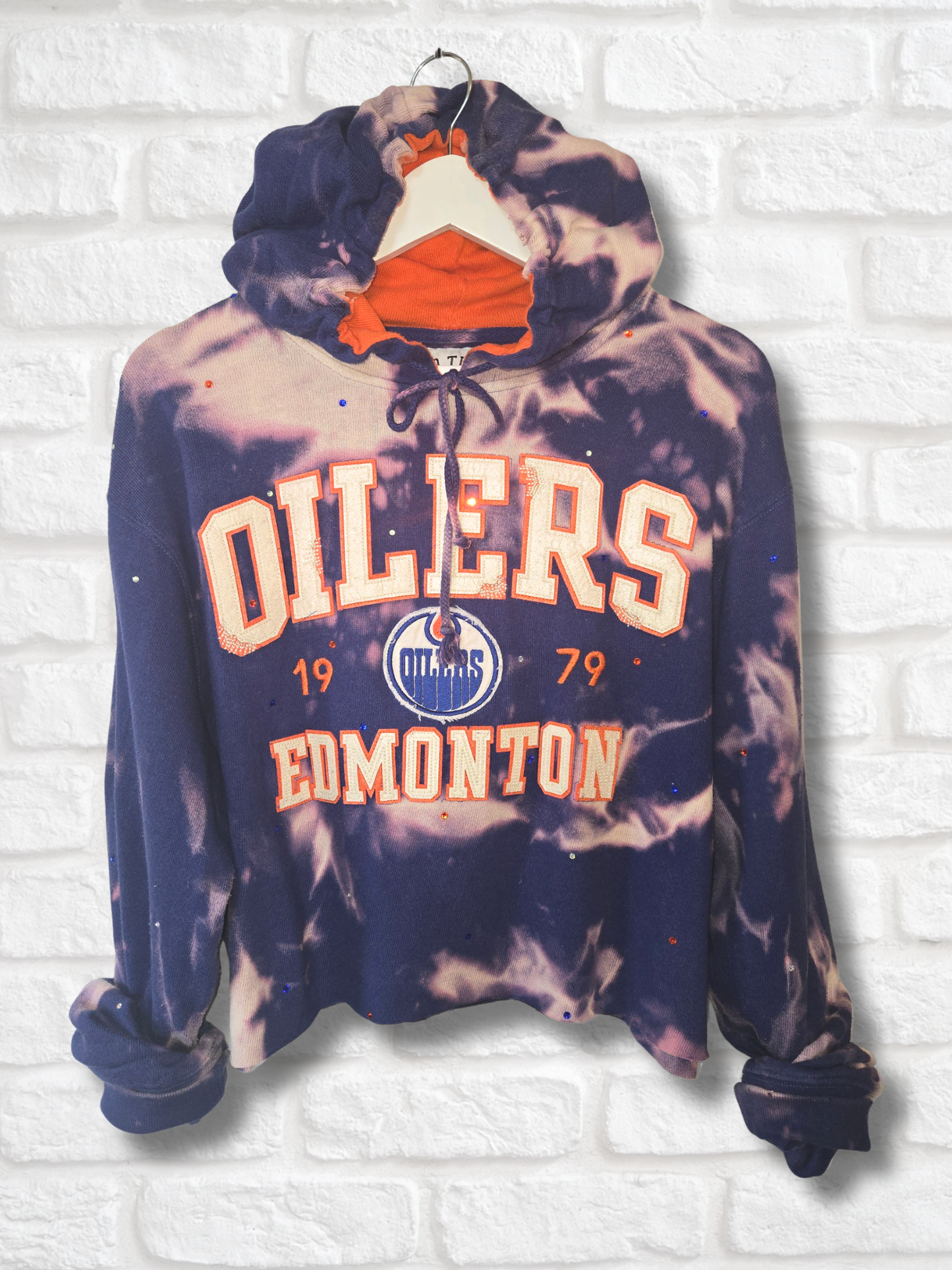 Edmonton Oilers Crop Hoodie