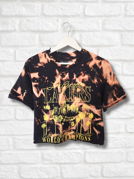 Los Angeles Lakers Crop Top- Medium