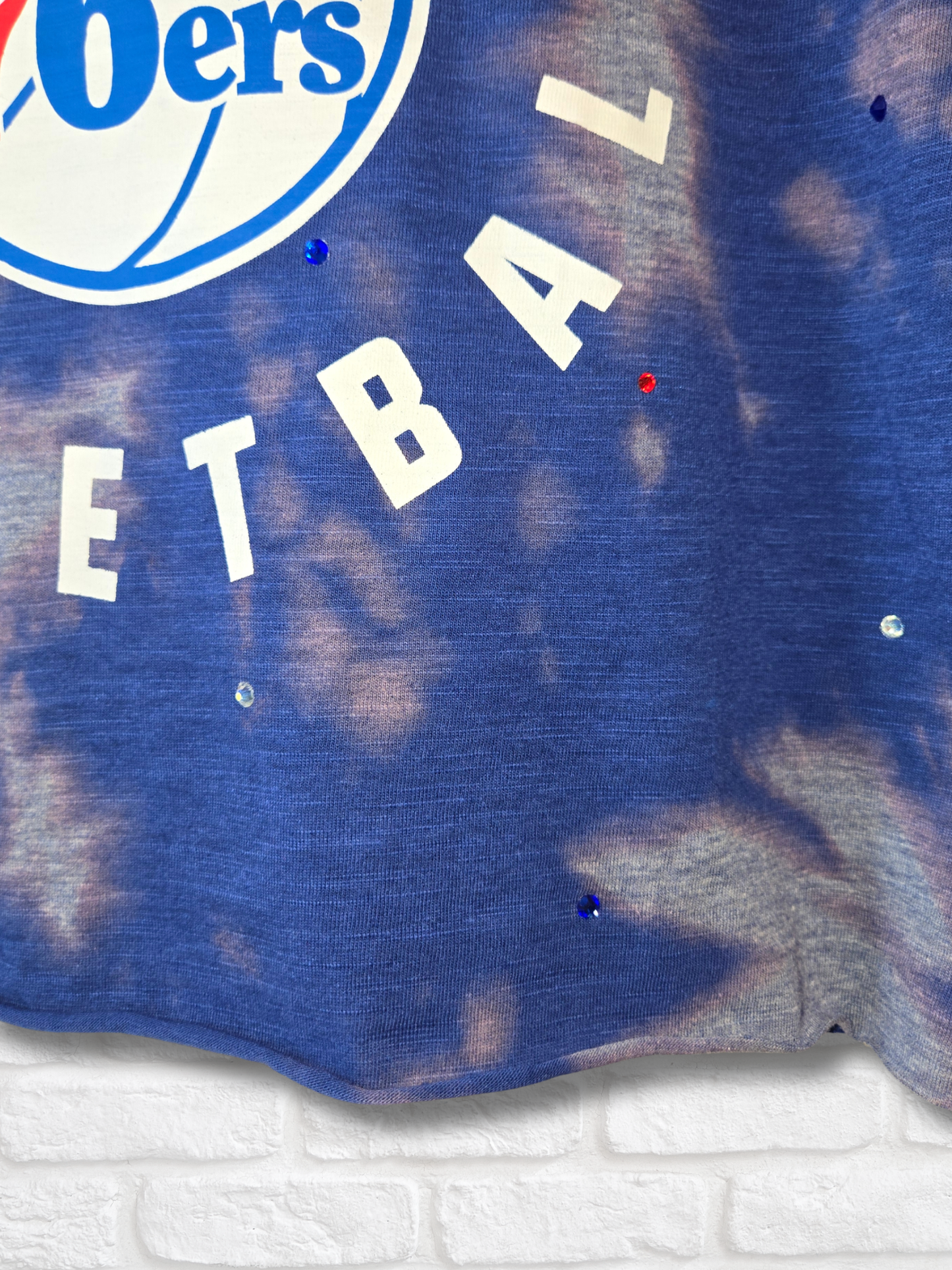 Philadelphia 76ers Crop Top  - Large