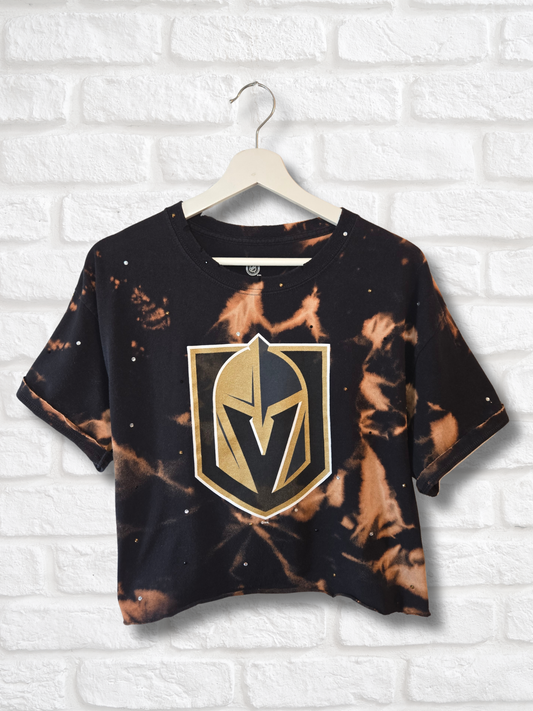Vegas Golden Knights Crop Top  - Large