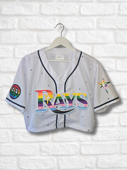 Tampa Bay Rays Pride Crop Jersey