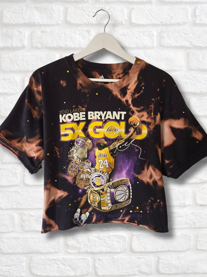 Los Angeles Lakers Crop Top- Large