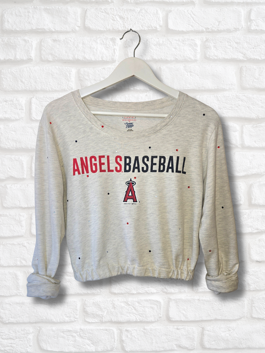 Los Angeles Angels Crop Sweatshirt - Small