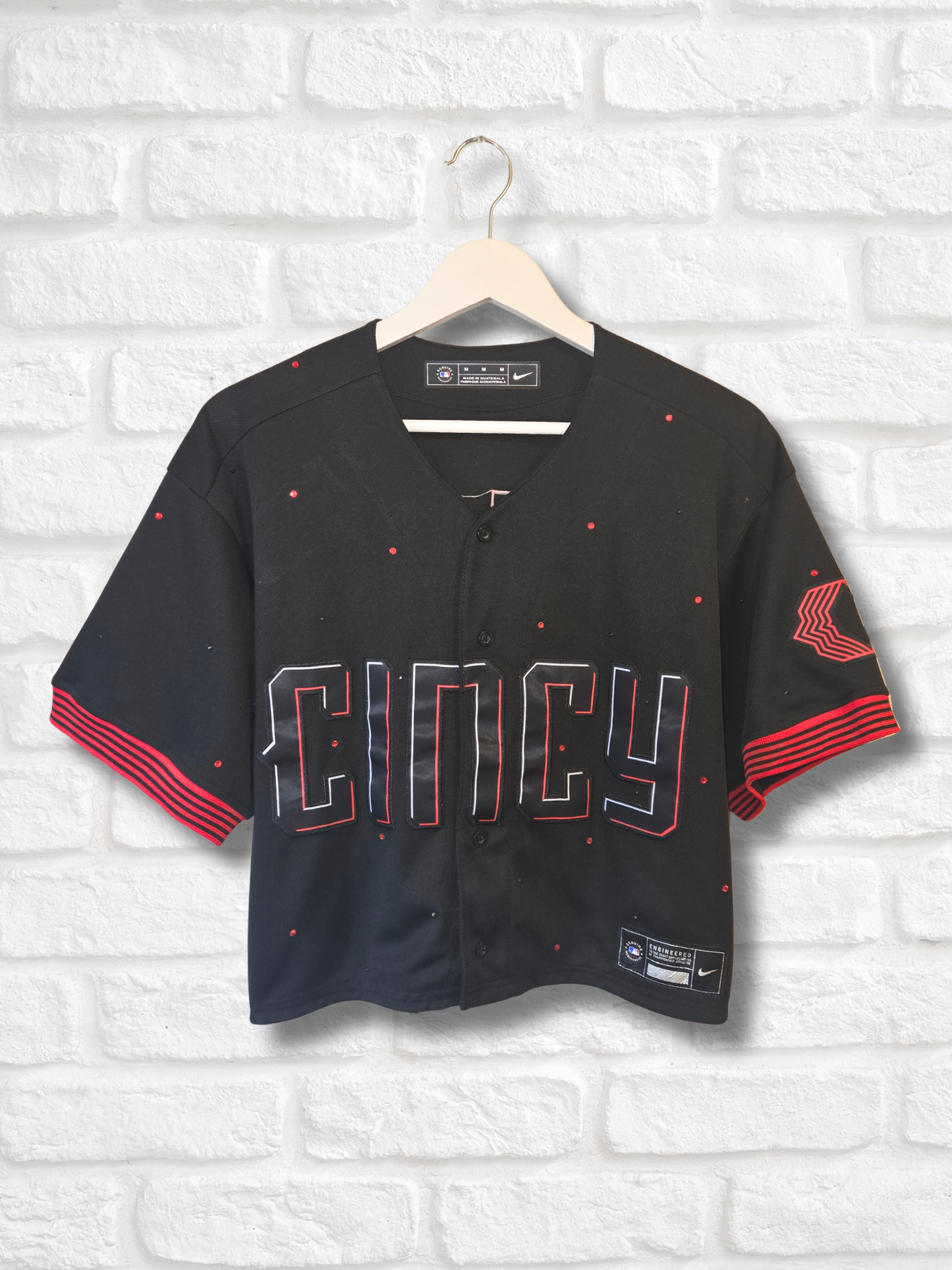 Cincinnati Reds Crop Jersey- M/L