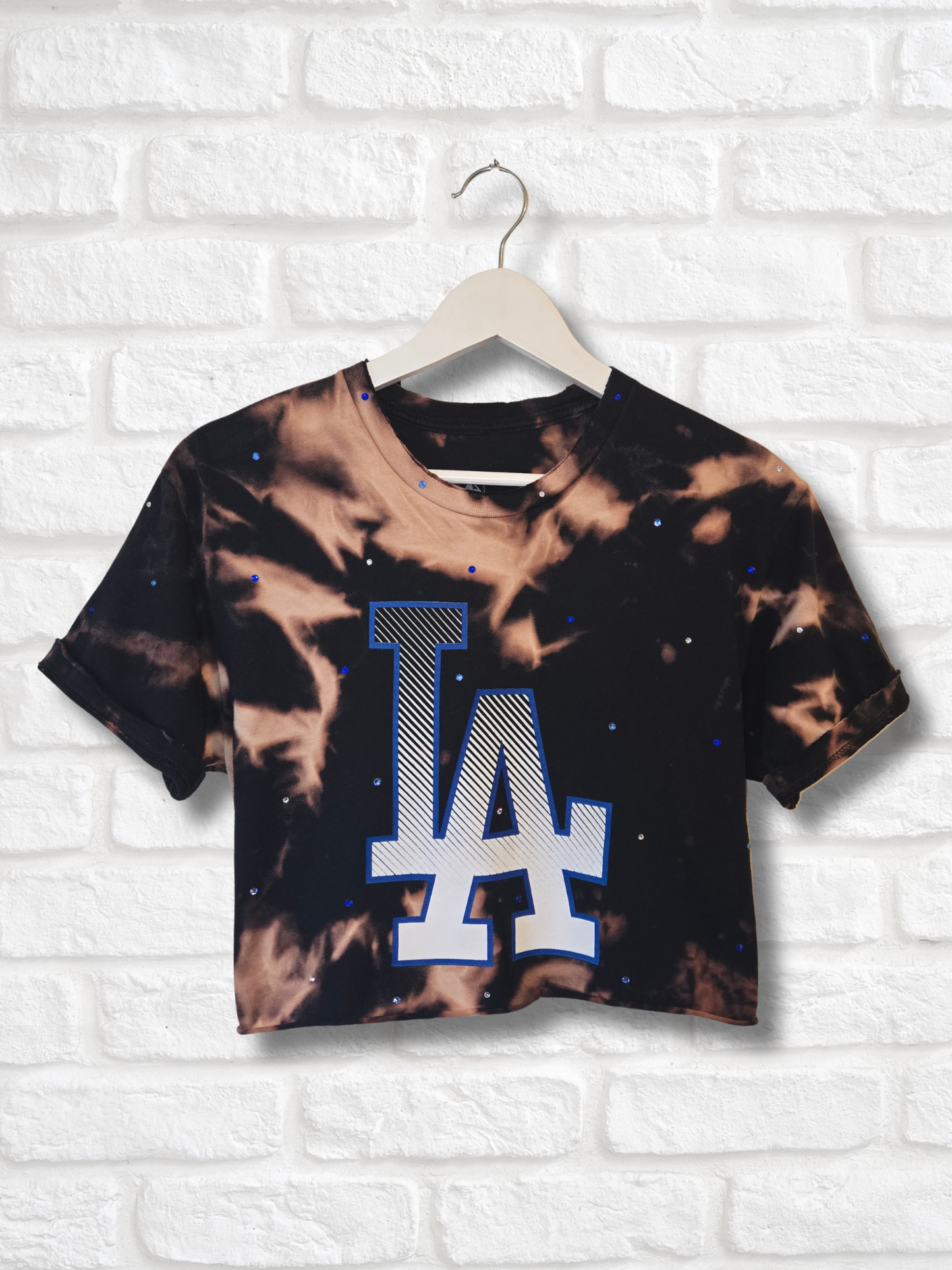 Los Angeles Dodgers Crop Top- Small