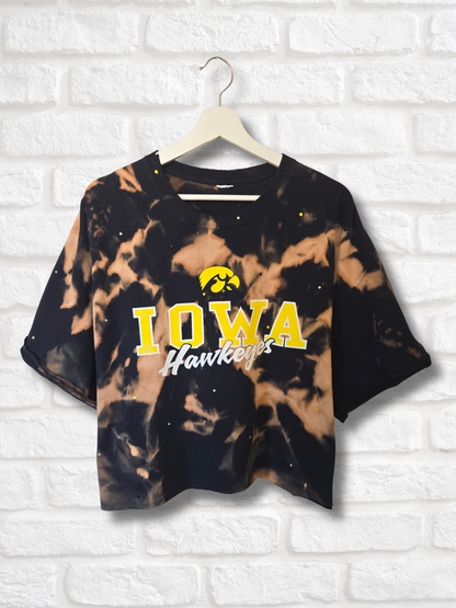 Iowa Hawkeyes Crop Top-XL