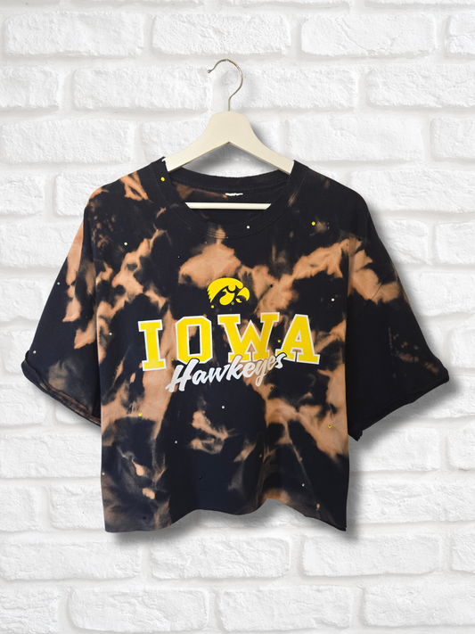 Iowa Hawkeyes Crop Top-XL